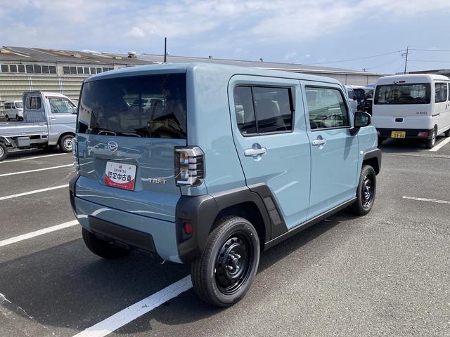 タフトX15インチスチールホイール(ブラック塗装) マニュアルレベリング機能付フルLEDヘッドランプ マルチインフォメーションディスプレイ(静岡県)の中古車