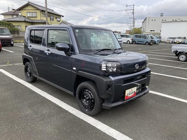 タフトX15インチスチールホイール(ブラック塗装) マニュアルレベリング機能付フルLEDヘッドランプ マルチインフォメーションディスプレイ(静岡県)の中古車