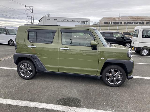 タフト 中古車 Ｇターボ１５インチアルミホイール　オートレベリング機能付フルＬＥＤヘッドランプ　ＬＥＤフォグランプ　本革巻ステアリングホイール　本革巻インパネセンターシフト　ＴＦＴカラーマルチインフォメーションディスプレイ