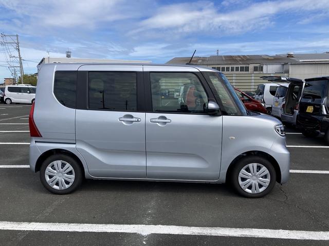 タントX14インチフルホイールキャップ フルLEDヘッドランプ オート格納式カラードドアミラー 左側パワースライドドア TFTカラーマルチインフォメーションディスプレイ フルファブリックシート(静岡県)の中古車