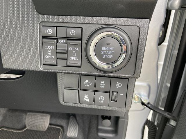 タントX14インチフルホイールキャップ フルLEDヘッドランプ オート格納式カラードドアミラー 左側パワースライドドア TFTカラーマルチインフォメーションディスプレイ フルファブリックシート(静岡県)の中古車
