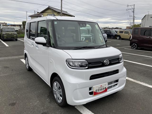 タントX14インチフルホイールキャップ フルLEDヘッドランプ オート格納式カラードドアミラー 左側パワースライドドア TFTカラーマルチインフォメーションディスプレイ フルファブリックシート(静岡県)の中古車