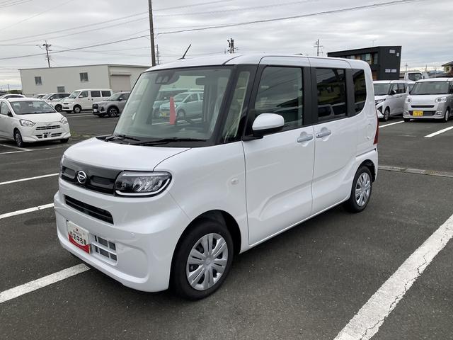 タントX14インチフルホイールキャップ フルLEDヘッドランプ オート格納式カラードドアミラー 左側パワースライドドア TFTカラーマルチインフォメーションディスプレイ フルファブリックシート(静岡県)の中古車