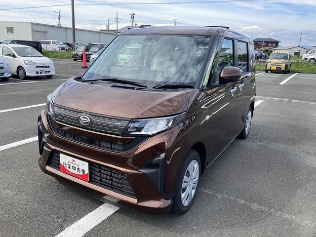 ムーヴＸキーフリーシステム　プッシュボタンスタート　ＬＥＤヘッドライト　１４インチフルホイールキャップ　マルチインフォメーションディスプレイ　左側パワースライドドア（静岡県）の中古車