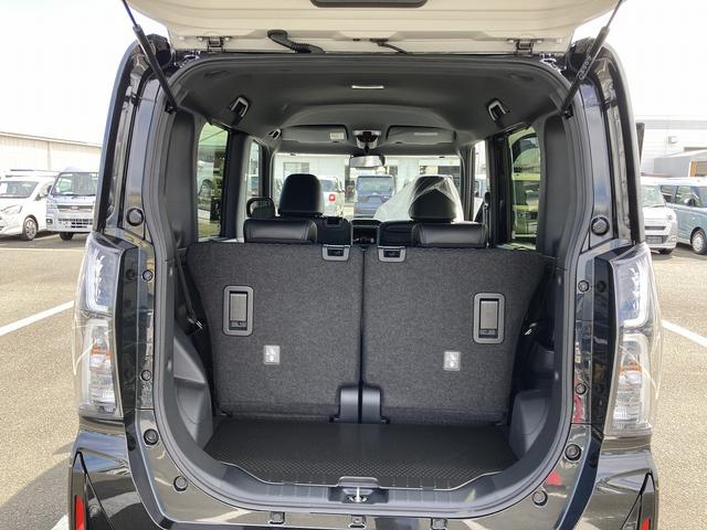 タントカスタムX14インチアルミホイール 大型エアロバンパー フルLEDヘッドランプ オート格納式カラードドアミラー 両側パワースライドドア キーフリーシステム プッシュボタンスタート(静岡県)の中古車