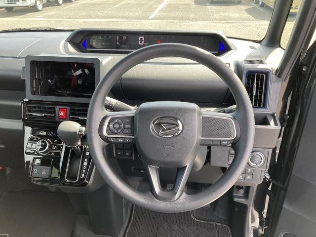 タントカスタムX14インチアルミホイール 大型エアロバンパー フルLEDヘッドランプ オート格納式カラードドアミラー 両側パワースライドドア キーフリーシステム プッシュボタンスタート(静岡県)の中古車