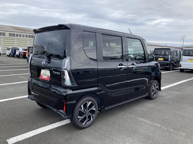 タントカスタムX14インチアルミホイール 大型エアロバンパー フルLEDヘッドランプ オート格納式カラードドアミラー 両側パワースライドドア キーフリーシステム プッシュボタンスタート(静岡県)の中古車