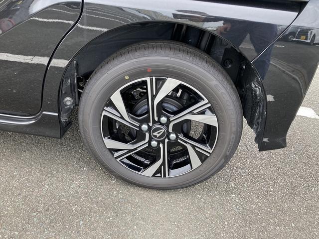 タントカスタムX14インチアルミホイール 大型エアロバンパー フルLEDヘッドランプ オート格納式カラードドアミラー 両側パワースライドドア キーフリーシステム プッシュボタンスタート(静岡県)の中古車