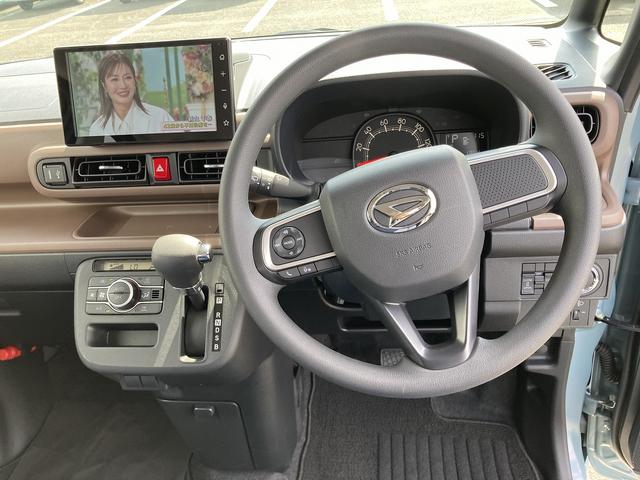 ムーヴキャンバスセオリーX14インチフルホイールキャップ キーフリーシステム プッシュボタンスタート UVカットガラス 両側パワースライドドア ハロゲンヘッドライト ラゲージアンダーボックスディスプレイオーディオ(静岡県)の中古車