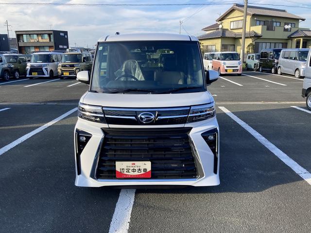 タント 中古車 カスタムＸ１４インチアルミホイール　大型エアロバンパー　フルＬＥＤヘッドランプ　オート格納式カラードドアミラー　両側パワースライドドア　キーフリーシステム　プッシュボタンスタート