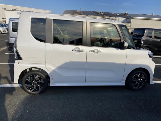 タント 中古車 カスタムＸ１４インチアルミホイール　大型エアロバンパー　フルＬＥＤヘッドランプ　オート格納式カラードドアミラー　両側パワースライドドア　キーフリーシステム　プッシュボタンスタート