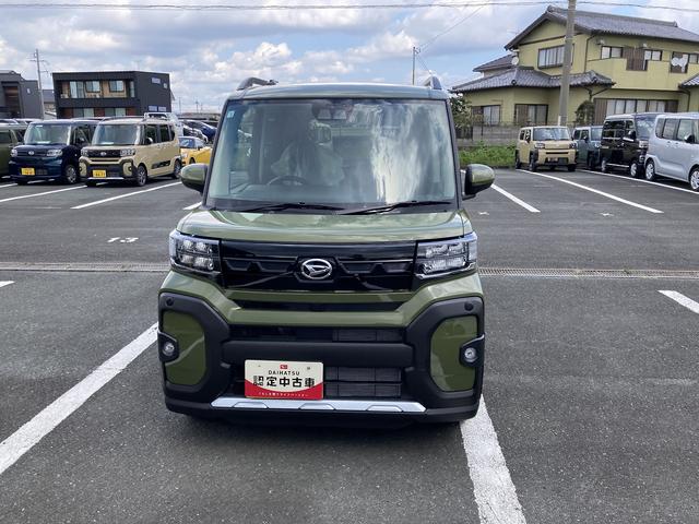 タントファンクロス１４インチアルミホイール　フルＬＥＤヘッドランプ　オート格納式カラードドアミラー　両側パワースライドドア　キーフリーシステム　プッシュボタンスタート（静岡県）の中古車