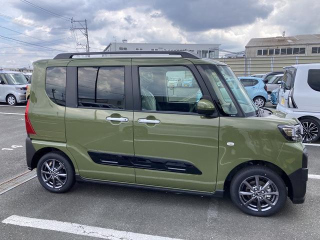 タントファンクロス１４インチアルミホイール　フルＬＥＤヘッドランプ　オート格納式カラードドアミラー　両側パワースライドドア　キーフリーシステム　プッシュボタンスタート（静岡県）の中古車