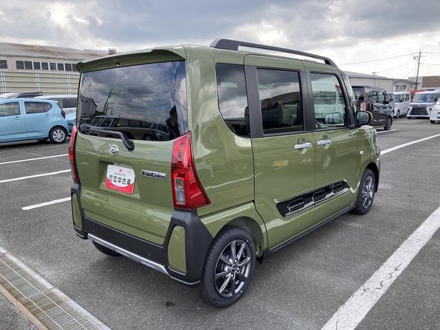 タントファンクロス１４インチアルミホイール　フルＬＥＤヘッドランプ　オート格納式カラードドアミラー　両側パワースライドドア　キーフリーシステム　プッシュボタンスタート（静岡県）の中古車