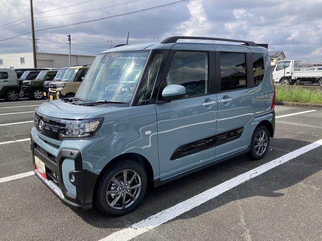 タントファンクロス14インチアルミホイール フルLEDヘッドランプ オート格納式カラードドアミラー 両側パワースライドドア キーフリーシステム プッシュボタンスタート(静岡県)の中古車