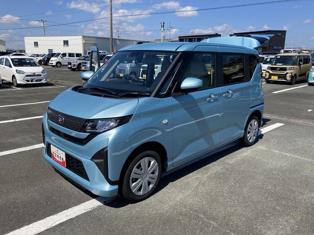 ムーヴＸキーフリーシステム　プッシュボタンスタート　ＬＥＤヘッドライト　１４インチフルホイールキャップ　マルチインフォメーションディスプレイ　左側パワースライドドア　ディスプレイオーディオ（静岡県）の中古車
