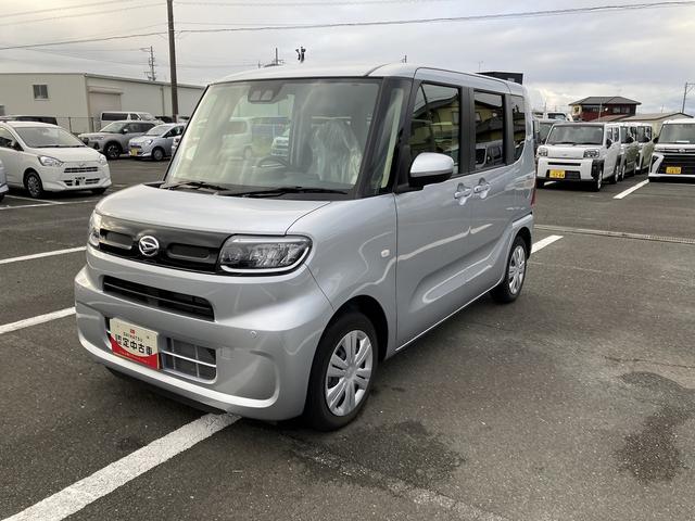 タントX14インチフルホイールキャップ フルLEDヘッドランプ オート格納式カラードドアミラー 左側パワースライドドア TFTカラーマルチインフォメーションディスプレイ フルファブリックシート(静岡県)の中古車
