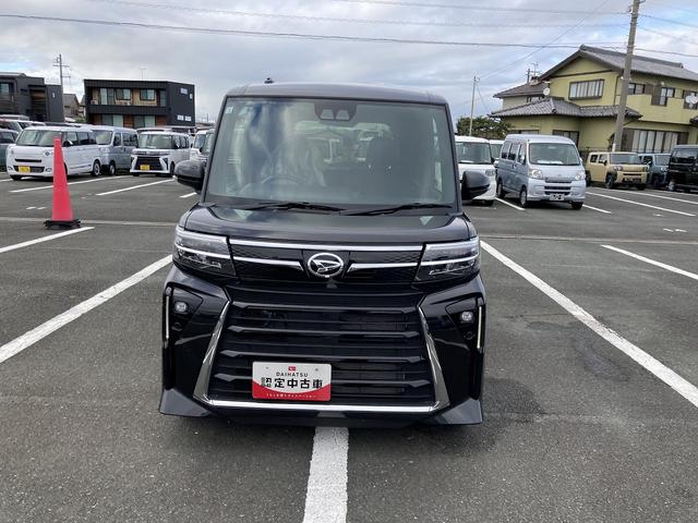 タントカスタムＲＳ１５インチアルミホイール　キーフリーシステム　プッシュボタンスタート　オートエアコン（プッシュ式）　フルＬＥＤヘッドランプ　オート格納式カラードドアミラー　本革巻ステアリングホイール（静岡県）の中古車