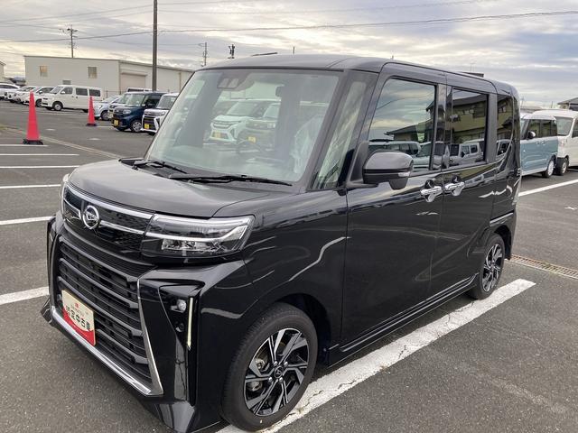 タントカスタムXリミテッド14インチアルミホイール 大型エアロバンパー フルLEDヘッドランプ オート格納式カラードドアミラー 両側パワースライドドア キーフリーシステム ディスプレイオーディオ バックカメラ(静岡県)の中古車