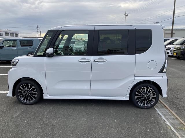 タントカスタムＲＳリミテッド１５インチアルミホイール　キーフリーシステム　オートエアコン（プッシュ式）　フルＬＥＤヘッドランプ　オート格納式カラードドアミラー　本革巻ステアリングホイール　ディスプレイオーディオ　バックカメラ（静岡県）の中古車