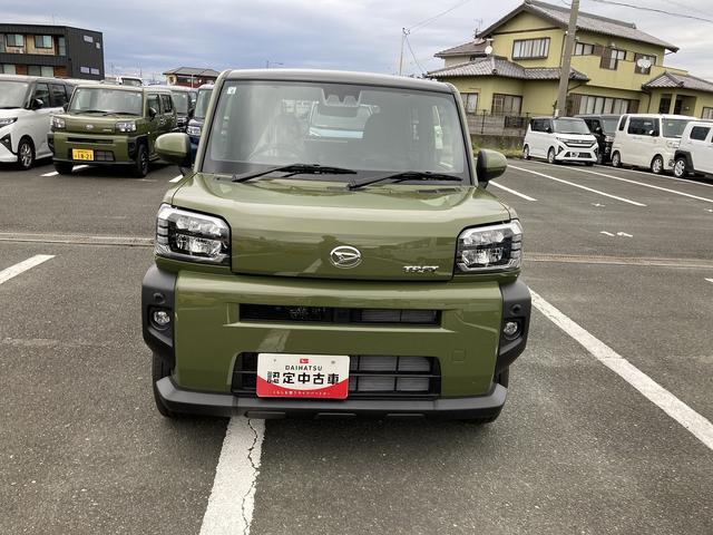 タフトＧ１５インチアルミホイール　オートレベリング機能付フルＬＥＤヘッドランプ　ＬＥＤフォグランプ　本革巻ステアリングホイール　本革巻インパネセンターシフト　ＴＦＴカラーマルチインフォメーションディスプレイ（静岡県）の中古車