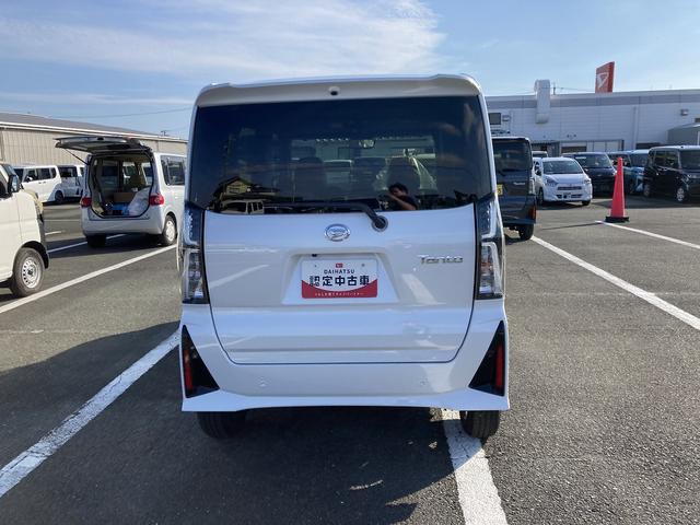 タントカスタムXリミテッド14インチアルミホイール 大型エアロバンパー フルLEDヘッドランプ オート格納式カラードドアミラー 両側パワースライドドア キーフリーシステム プッシュボタンスタート(静岡県)の中古車