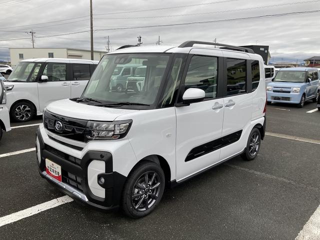 タントファンクロス ナビ付14インチアルミホイール フルLEDヘッドランプ オート格納式カラードドアミラー 両側パワースライドドア キーフリーシステム プッシュボタンスタート(静岡県)の中古車