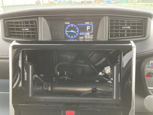 トールカスタムＧキーフリーシステム　両側パワースライドドア　プッシュボタンスタート　オートエアコン　ＬＥＤヘッドランプ　電動格納ドアミラー　ＵＶカットガラス（静岡県）の中古車