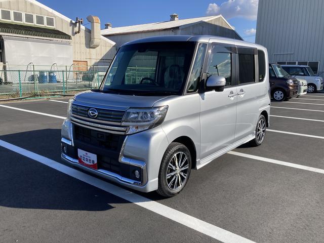 タントカスタムＸ　トップエディションＳＡII１４インチアルミホイール　キーフリーシステム　パワースライドドア（片側）　オートエアコン（プッシュ式）　ＬＥＤヘッドランプ（静岡県）の中古車