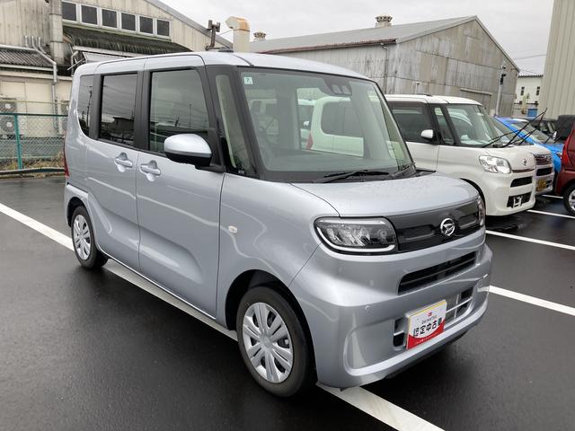 タントＸ１４インチフルホイールキャップ　フルＬＥＤヘッドランプ　オート格納式カラードドアミラー　左側パワースライドドア　ＴＦＴカラーマルチインフォメーションディスプレイ　フルファブリックシート（静岡県）の中古車