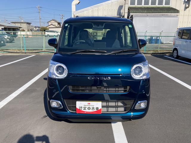 ムーヴキャンバスセオリーＧ１４インチフルホイールキャップ　ＬＥＤヘッドランプ　ＬＥＤフォグランプ　ホっとカップホルダー　両側パワースライドドア　キーフリーシステム	プッシュボタンスタート（静岡県）の中古車