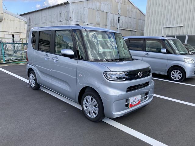 タントＸ１４インチフルホイールキャップ　フルＬＥＤヘッドランプ　オート格納式カラードドアミラー　左側パワースライドドア　ＴＦＴカラーマルチインフォメーションディスプレイ　フルファブリックシート（静岡県）の中古車