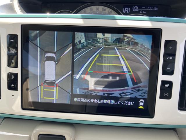 ムーヴキャンバスＧメイクアップＶＳ　ＳＡIII１４インチフルホイールキャップ　ＬＥＤヘッドランプ　キーフリーシステム　両側パワースライドドア　オートエアコン（プッシュ式）　オートライト　置きラクボックス（静岡県）の中古車
