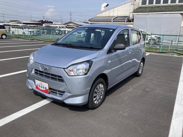 ミライースＬ　ＳＡIII１３インチフルホイールキャップ　マルチリフレクターハロゲンヘッドランプ　可倒式ドアミラー　自発光式デジタルメーターアンバーイルミネーションメーター　マニュアルエアコン（ダイヤル式）　キーレスエントリー（静岡県）の中古車