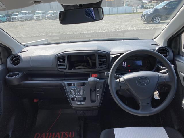 ミライースＬ　ＳＡIII１３インチフルホイールキャップ　マルチリフレクターハロゲンヘッドランプ　可倒式ドアミラー　自発光式デジタルメーターアンバーイルミネーションメーター　マニュアルエアコン（ダイヤル式）　キーレスエントリー（静岡県）の中古車
