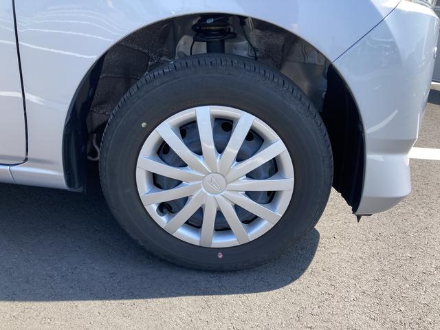 ミライースＬ　ＳＡIII１３インチフルホイールキャップ　マルチリフレクターハロゲンヘッドランプ　可倒式ドアミラー　自発光式デジタルメーターアンバーイルミネーションメーター　マニュアルエアコン（ダイヤル式）　キーレスエントリー（静岡県）の中古車