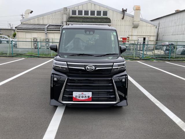 タントカスタムＲＳ１５インチアルミホイール　大型エアロバンパー　フルＬＥＤヘッドランプ　オート格納式カラードドアミラー　本革巻ステアリングホイール（静岡県）の中古車