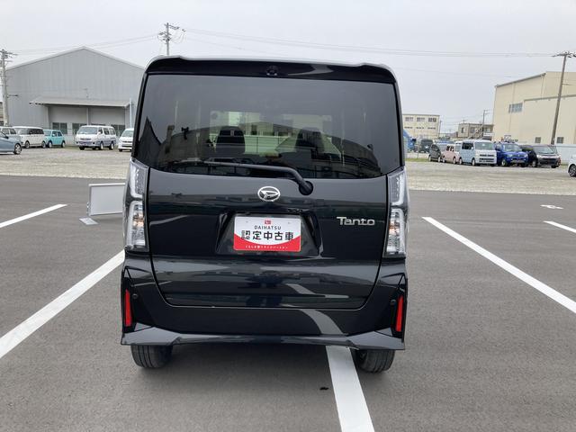 タントカスタムＲＳ１５インチアルミホイール　大型エアロバンパー　フルＬＥＤヘッドランプ　オート格納式カラードドアミラー　本革巻ステアリングホイール（静岡県）の中古車
