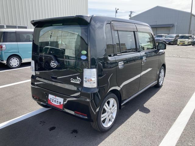 ムーヴコンテカスタム　ＲＳキーフリーシステム　ディスチャージヘッドランプ　フロントフォグランプ　アルミホイール　電動格納ドアミラー　ＵＶカットガラス（静岡県）の中古車