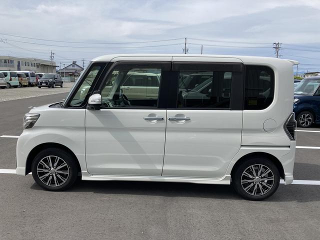 タントカスタムＸ　トップエディションＳＡII１４インチアルミホイール　キーフリーシステム　パワースライドドア（片側）　オートエアコン（プッシュ式）　ＬＥＤヘッドランプ（静岡県）の中古車