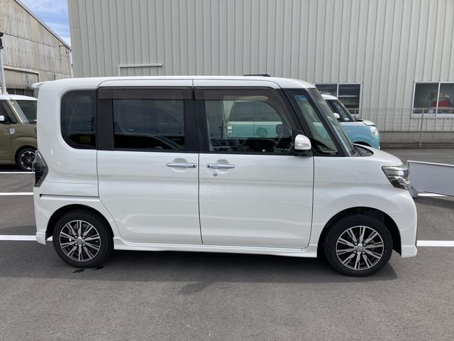 タントカスタムＸ　トップエディションＳＡII１４インチアルミホイール　キーフリーシステム　パワースライドドア（片側）　オートエアコン（プッシュ式）　ＬＥＤヘッドランプ（静岡県）の中古車