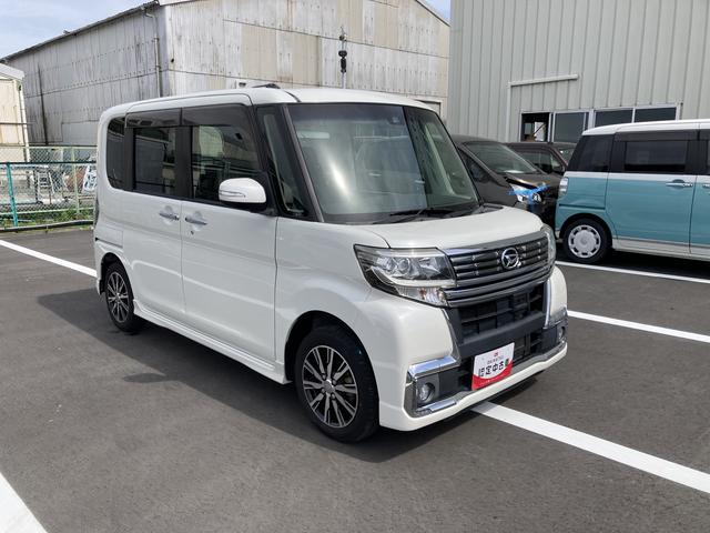 タントカスタムＸ　トップエディションＳＡII１４インチアルミホイール　キーフリーシステム　パワースライドドア（片側）　オートエアコン（プッシュ式）　ＬＥＤヘッドランプ（静岡県）の中古車