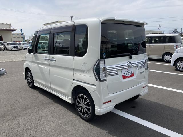 タントカスタムＸ　トップエディションＳＡII１４インチアルミホイール　キーフリーシステム　パワースライドドア（片側）　オートエアコン（プッシュ式）　ＬＥＤヘッドランプ（静岡県）の中古車