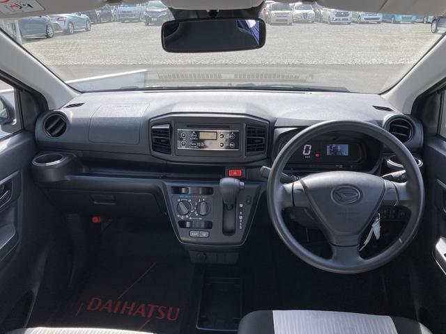 ミライースＬ　ＳＡIII１３インチフルホイールキャップ　マルチリフレクターハロゲンヘッドランプ　可倒式ドアミラー　自発光式デジタルメーターアンバーイルミネーションメーター　マニュアルエアコン（ダイヤル式）　キーレスエントリー（静岡県）の中古車