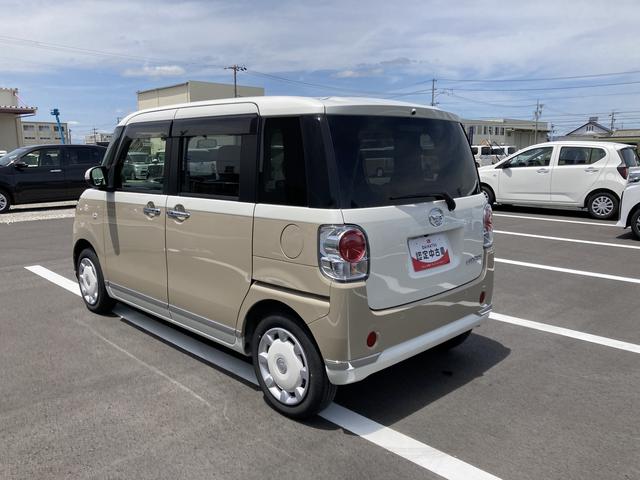 ムーヴキャンバスＧメイクアップＶＳ　ＳＡIII１４インチフルホイールキャップ　ＬＥＤヘッドランプ　キーフリーシステム　両側パワースライドドア　オートエアコン（プッシュ式）　オートライト　置きラクボックス（静岡県）の中古車