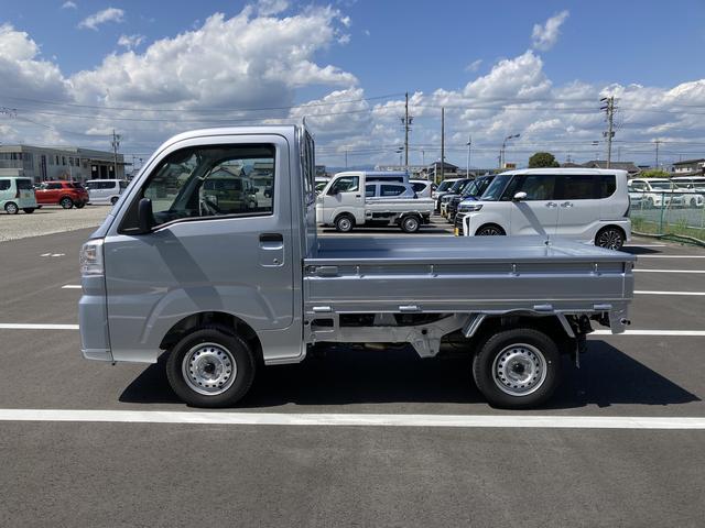 ハイゼットトラックスタンダード２ＷＤ　ＣＶＴ　スーパーＵＶＩＲカットガラス（フロントウィンドウ）　プリントレザーシート表皮　マニュアルエアコン　電動式パワーステアリング（静岡県）の中古車