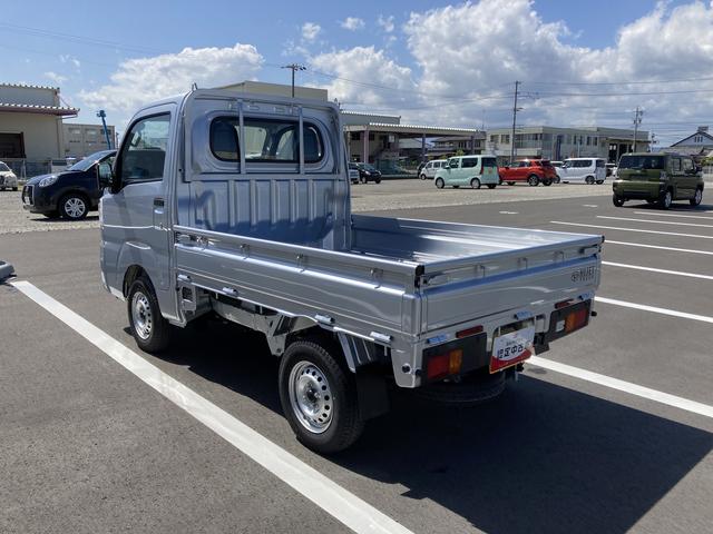 ハイゼットトラックスタンダード２ＷＤ　ＣＶＴ　スーパーＵＶＩＲカットガラス（フロントウィンドウ）　プリントレザーシート表皮　マニュアルエアコン　電動式パワーステアリング（静岡県）の中古車