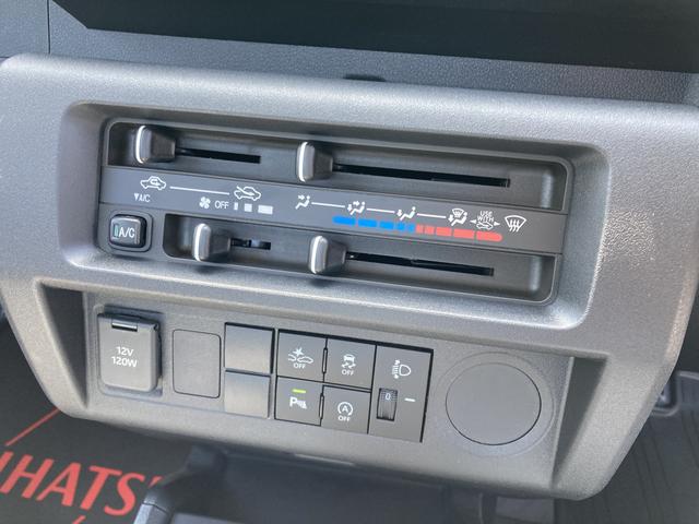 ハイゼットトラックスタンダード２ＷＤ　ＣＶＴ　スーパーＵＶＩＲカットガラス（フロントウィンドウ）　プリントレザーシート表皮　マニュアルエアコン　電動式パワーステアリング（静岡県）の中古車