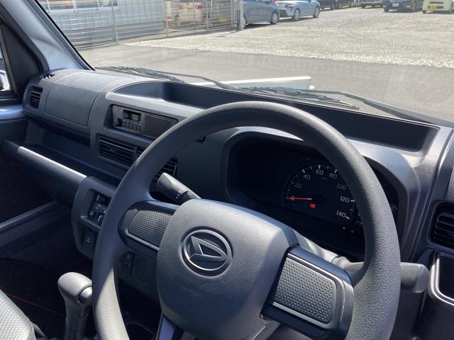 ハイゼットトラックスタンダード２ＷＤ　ＣＶＴ　スーパーＵＶＩＲカットガラス（フロントウィンドウ）　プリントレザーシート表皮　マニュアルエアコン　電動式パワーステアリング（静岡県）の中古車