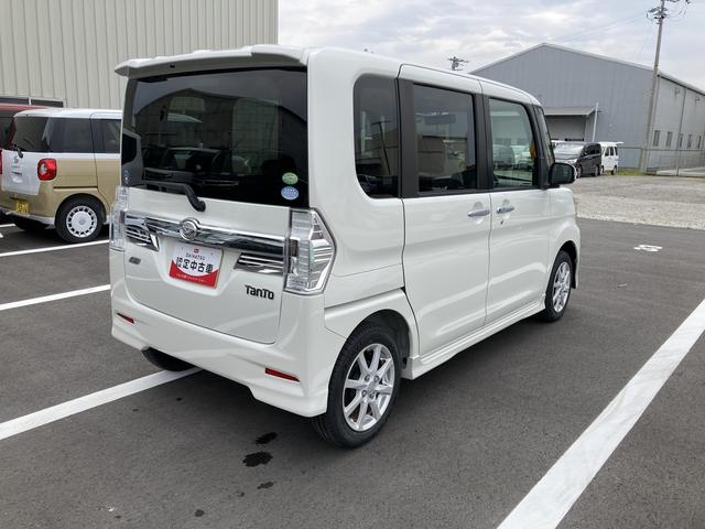 タントカスタムＸ　ＳＡ１４インチアルミホイール　キーフリーシステム　パワースライドドア（左側）　オートエアコン（プッシュ式）　ＬＥＤヘッドランプ（静岡県）の中古車